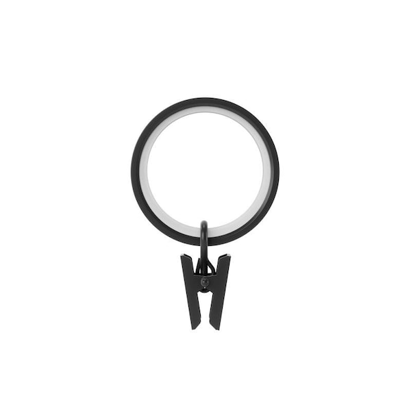 Umbra Cappa Matte Black Clip Ring 3.25 in. L 245992-038 - main